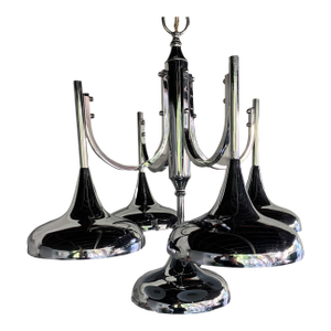 Vintage Gaetano Sciolare 60's Hanging Pendant Lamp