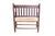 Antique Dutch Arts and Crafts Wooden Bench with Woven Rush Seat, 1900 For Sale - Image 9 of 14