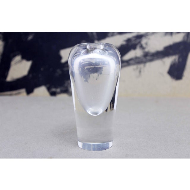 Glass Crystal Soliflore Vase from Gral, Germany, 1980s For Sale - Image 7 of 8