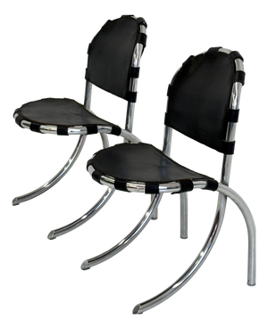 Medusa Dining Chairs by Studio Tetrarch for Alberto Bazzani, 1960s, Set of 2