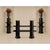 Metal Cabaret 02 Console Table in Licorice Glossy Varnished Aluminum by Caspal For Sale - Image 7 of 8