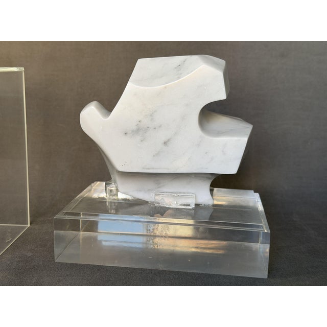 Marble Sculpture from Alfonso Serrano, 1973 For Sale - Image 6 of 11