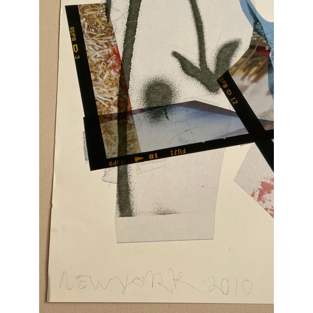 Early 21st Century ”Summer Flowers” Abstract Expressionist Photo Collage Print by Peter Astrom For Sale In Jacksonville, FL - Image 6 of 13