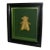 Early 19th Century Napoleon I Embroidered Gold Bee Frame For Sale