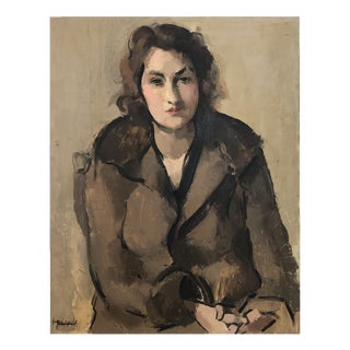René Guinand, Wiem, 1922, Oil on Canvas For Sale