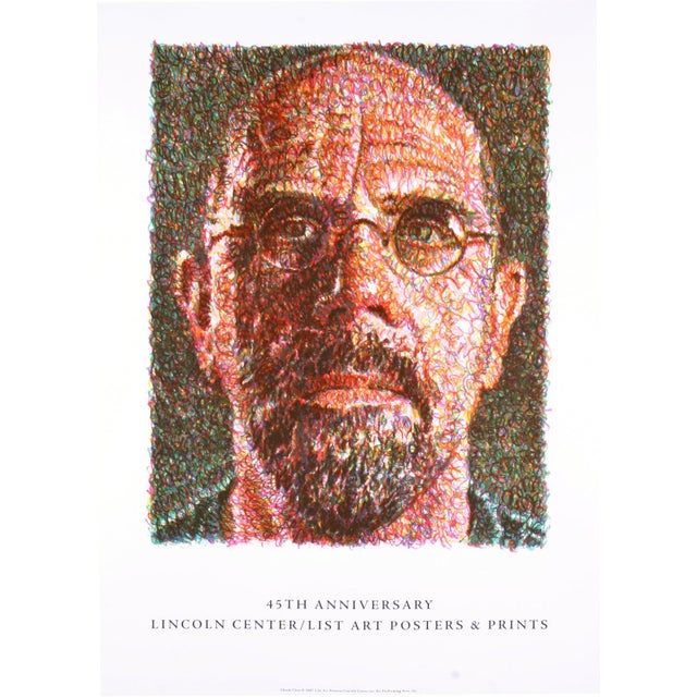 Artist: Chuck Close Title: Self Portrait Year: 2007 Signed: No Medium: Lithograph Paper Size: 42 x 30 inches ( 107 x 76 cm...
