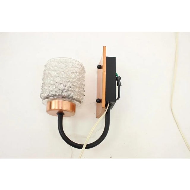 Mid-Century Wall Lamp from Drukov, 1970s For Sale - Image 10 of 11