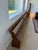 Early 20th Century 16' Sixteen Feet Long Monumental Amish School House Wood Bench For Sale - Image 5 of 18