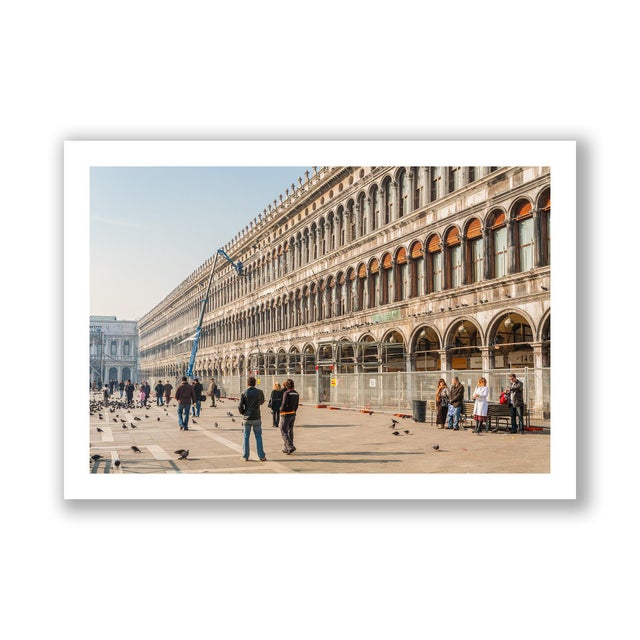 Contemporary Guy Sargent, St. Marks Square, Archival Pigment Print For Sale - Image 3 of 6