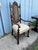 Brown Early 20th Century Antique Renaissance Revival Carved Gothic Cane Back Spanish Feet Throne Armchair For Sale - Image 8 of 10
