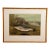 Antique Coastal Stripped Bass "Game Fishes of the Us" by Kilbourne Lithograph For Sale