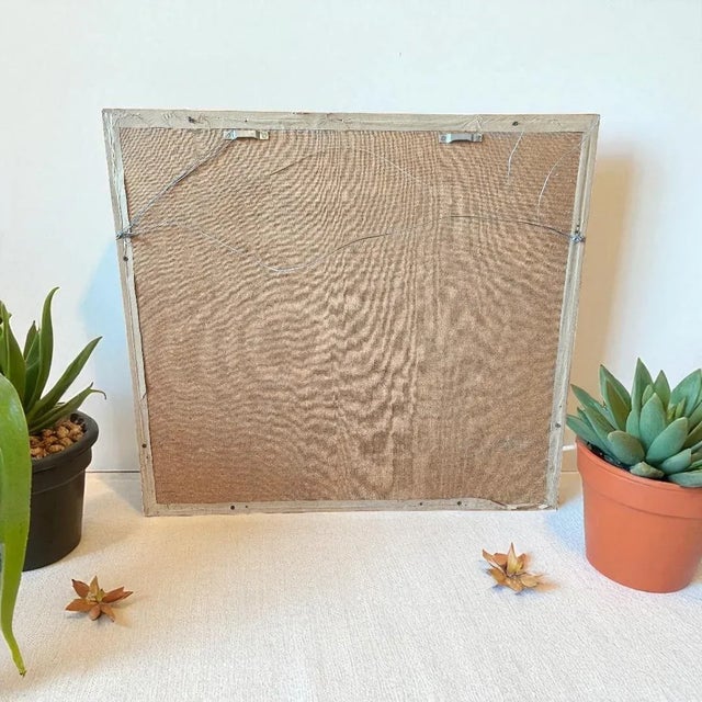 1990s Multi Media 3d Bald Eagle in Flight Shadow Box Framed 37" X 33" For Sale - Image 5 of 13