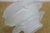 White Antique Frosted Satin Glass Rose Flower Chandelier Lamp Shades 4" - Set of 2 For Sale - Image 8 of 9