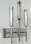 Pair of Italian sconces in the manner of Scolari. Newly rewired.