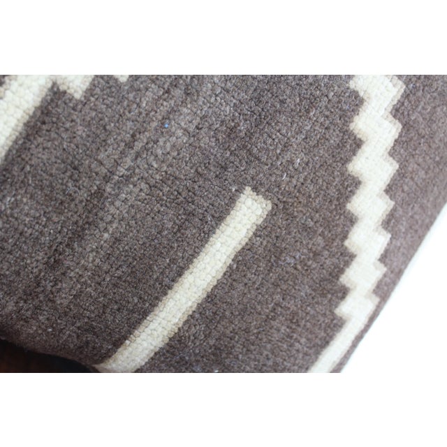 Turkish Kilim Decorative Pillow Cover - 17.5"x17.5" For Sale - Image 4 of 10