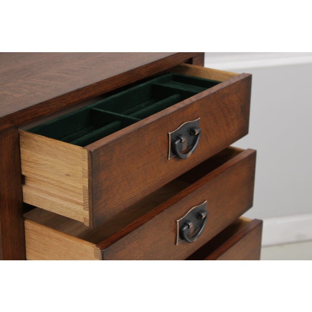 2010s Stickley Mission Oak Arts & Crafts Lingerie Chest For Sale - Image 5 of 16
