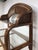 Vintage Rattan and Glass Arched Fan Top Multi Shelf Etagere For Sale In Philadelphia - Image 6 of 18