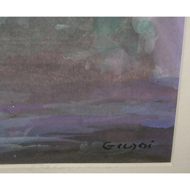 Isle of the Dead Abstract Painting by Bob Gasoi For Sale In Boston - Image 6 of 13