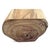 Beautiful organic monkey pod / suar wood side table. Natural freeform shape with center hole that has been sanded smooth...