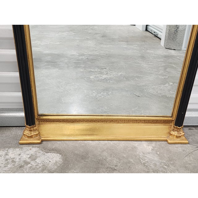 2010s Carver's Guild Gothic Revival Giltwood Mirror For Sale - Image 5 of 12