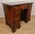 18th Century Style Walnut Knee Hole Writing Desk with Key and Lock, 1930 For Sale - Image 3 of 18