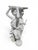 Italian Classical Marble Pedestals with Sculpted Figures, 1980, Set of 2 For Sale - Image 12 of 14