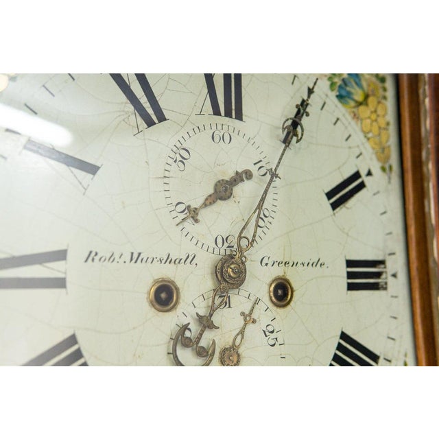 Antique English Grandfather Clock For Sale - Image 17 of 18