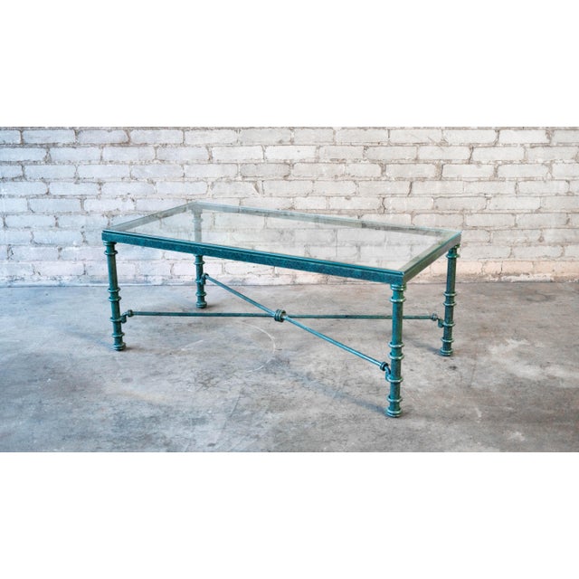 Mid-Century Modern 1980s Brutalist Diego Giacometti Style Coffee Table For Sale - Image 3 of 18