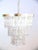 Lucite and Brass Icicle Chandelier For Sale - Image 9 of 11