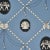 Abstract SAMPLE - Schumacher x Backdrop Edith Wallpaper In Blue For Sale - Image 3 of 4