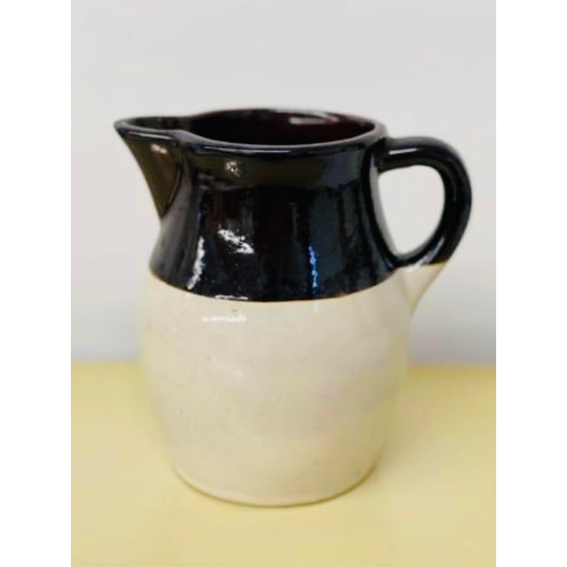 Ceramic Vintage 1960’s Roseville Pottery Pitcher For Sale - Image 7 of 7