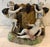 Putti Vendangeurs Group in Polychrome Porcelain, 20th Century For Sale - Image 16 of 16