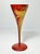 1960s Red Gold Urushi Lacquer Onagadori Rooster Sake Cocktail Glasses - Set of 9 For Sale - Image 4 of 12