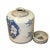Chinoiserie Chinese Blue White Ceramic Double Kids Graphic Container Urn Jar For Sale - Image 3 of 6
