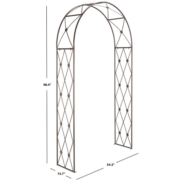 Contemporary Atticus Archway - Rustic Brown For Sale - Image 3 of 10