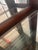 1970s Solid Mahogany Wood and Glass Display Cabinet / Vitrine For Sale - Image 10 of 10