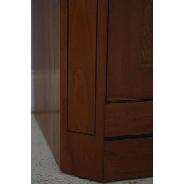 Stickley 21st Century Collection Cherry Curio Cabinet For Sale - Image 13 of 17