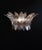 2020s Palmette Crystal Glass Sconces - a Pair For Sale - Image 5 of 6