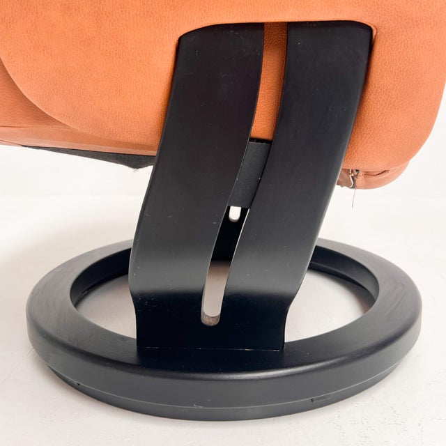 Relax Chair with Ottoman by Hjort Knudsen, 1990s For Sale - Image 17 of 18