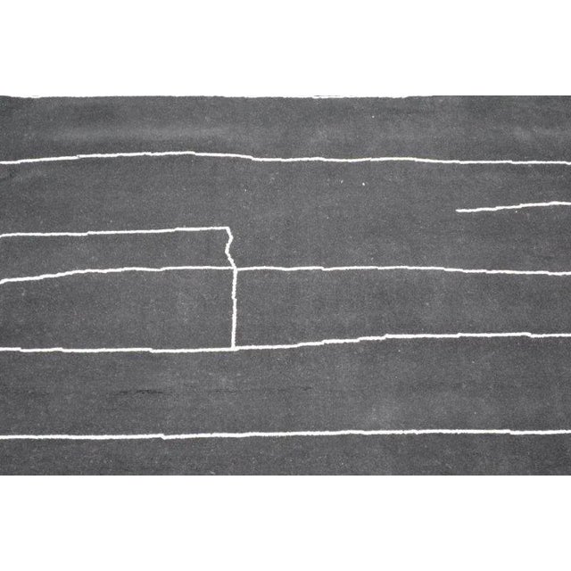 Moroccan Moroccan Hand Knotted Wool Rug,10'1"X14' For Sale - Image 3 of 6