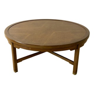 Late 20th Century Walnut Coffee Table For Sale