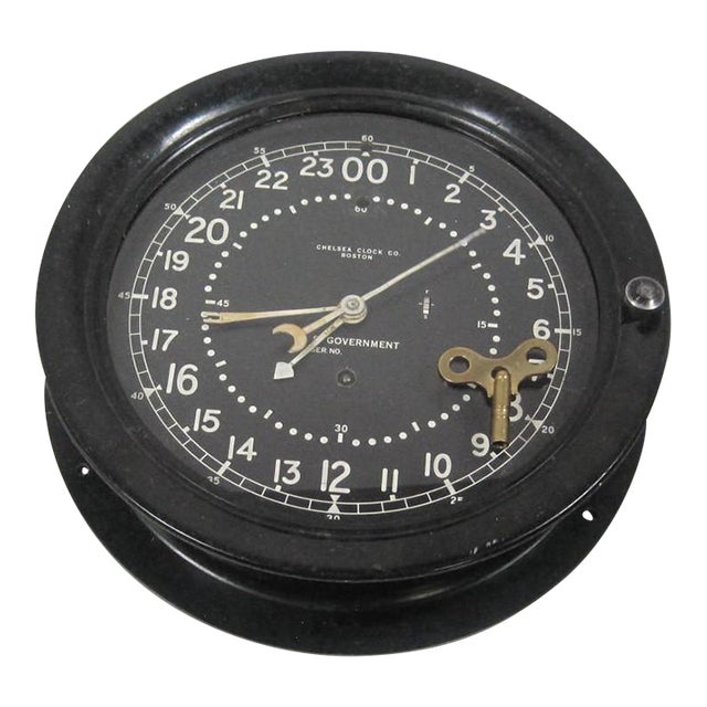 Antique Chelsea Us Government Clock For Sale