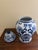 Blue Late 20th Century Chinoiserie Large Blue and White Porcelain Ginger Jar For Sale - Image 8 of 8