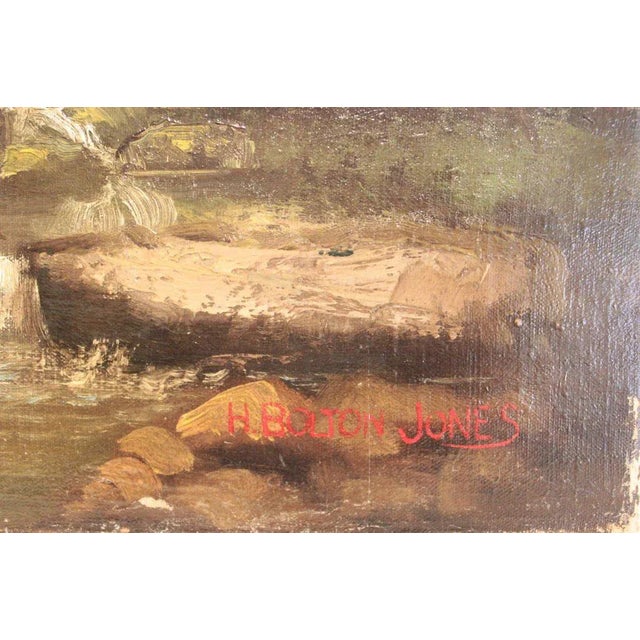 Hugh Bolton Jones Forest Oil Painting For Sale - Image 5 of 5