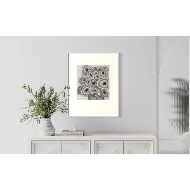 "Abundance 1" Original Pen and Ink Drawing by Denis Collura For Sale In New York - Image 6 of 6