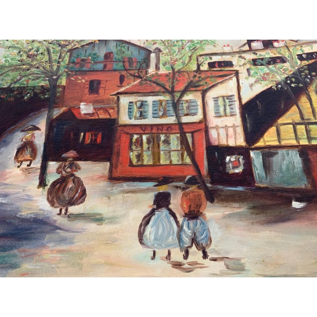 Mid Century Framed Oil Painting on Board - Signed For Sale - Image 4 of 7