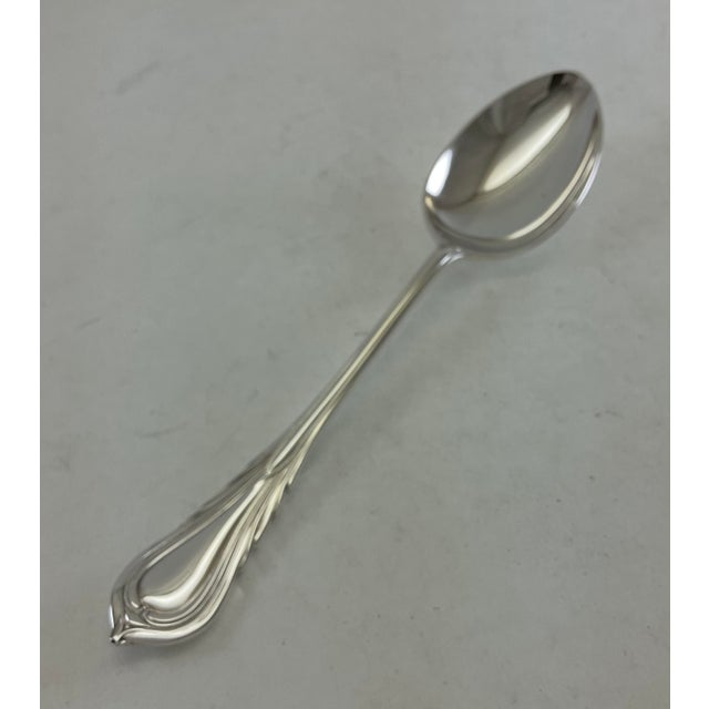 1980s Silver Dinner Spoon, Lily. For Sale In New York - Image 6 of 18