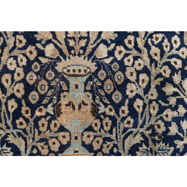 Beige Antique Persian Khorassan Rug For Sale - Image 8 of 10