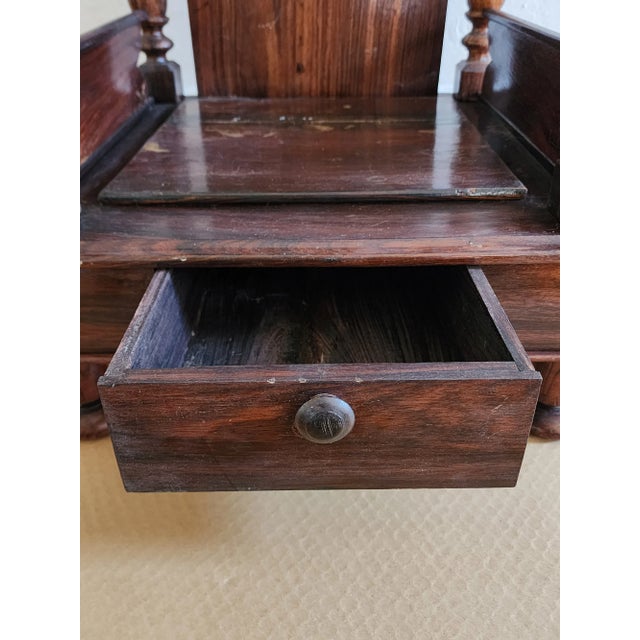 Antique 19th Century Large Hindu Pooja Mandir Rosewood Temple For Sale - Image 11 of 12