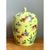 Mid 20th Century Vintage Yellow Ceramic Fish Motif Jar For Sale - Image 5 of 12